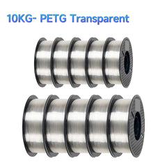 10KG/22LBS 1.75mm PETG Filament for 3D Printer Plastic Material Clogging Free Non-Toxic PETG 3D Filament Consumables