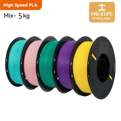 KINGROON HS-PLA Filament 1.75mm High Speed PLA 3d Printer Filament All FDM 3D Printer 3D Printing Materials 5/10KG