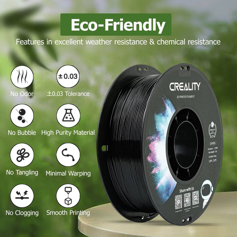 CREALITY PETG Filament 1.75mm 3D Printer Filament 1kg