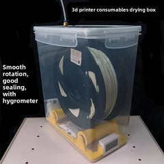 Large Capacity 3D Printer Filament Dry Box Double Seal Airtight Moisture Proof Universal Storage Container