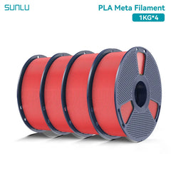 SUNLU PLA Meta 3D Printer Filament  4KG 1KG/Roll 175MM Tolerances +/-0.02MM Filament