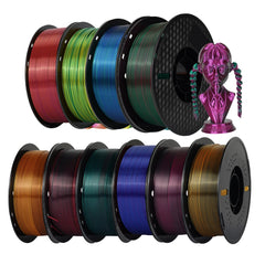 KEEPANG PLA/Silk PLA Filament 5/10kg 3D Printer Filament 1kg/1roll 1.75mm Pla Plastic Filamento No Bubble 3D Printing Materials
