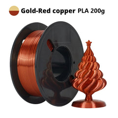 Dual color PLA Filament Multicolor PLA Filament 200g/roll 1.75mm 3D Printer Filament for FDM 3D Printer