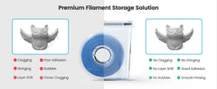 YOOPAI Filament Storage Box 4 Pack Filament Container for 3D Printing Filament Sealing and Protection 4.0L  9.5*4.4*9.7 cm