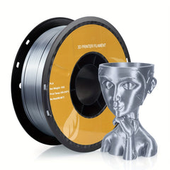 5 KG Silk PLA Filament 1.75 Mm For 3D Printer, Metal-Like Shiny Consumable 1 Kg (2.2 Lbs) 1 Spool 3D Printer Material